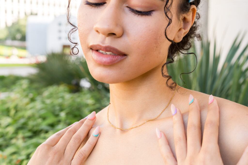 jewelry photography for website and social media content